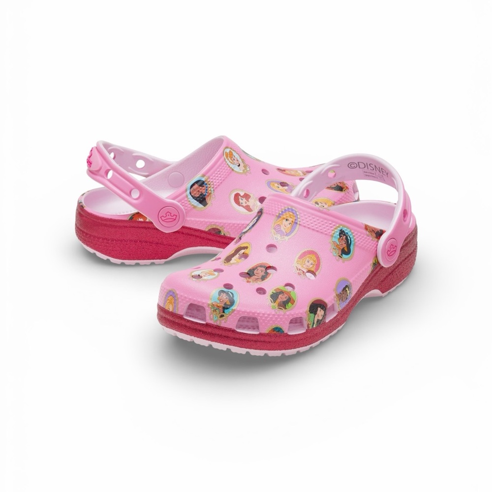 NWT Crocs Disney Princess Toddler Clogs US Size 5C